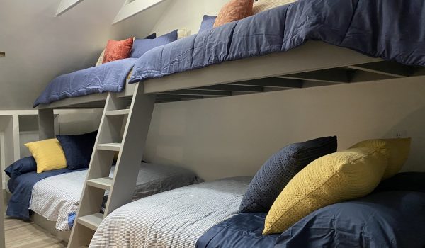 Egyptian Hills Resort Loft Family Cabin bunk beds