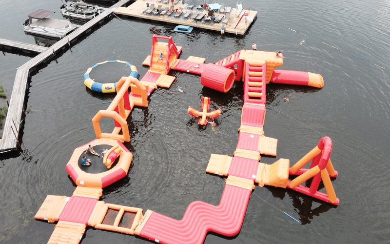 Private Floating Water Park
